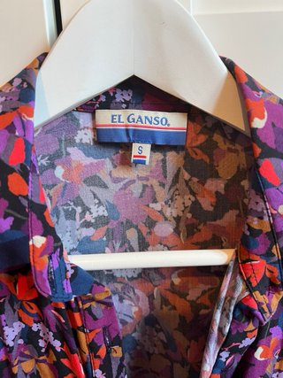 Vestido corto El Ganso estampado floral - Talla S