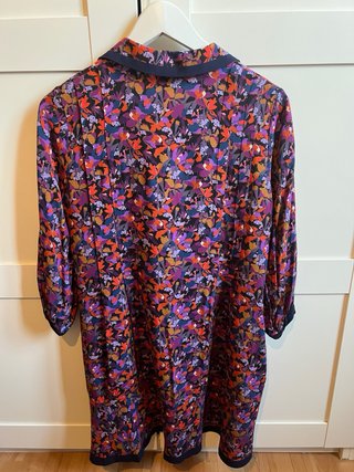 Vestido corto El Ganso estampado floral - Talla S