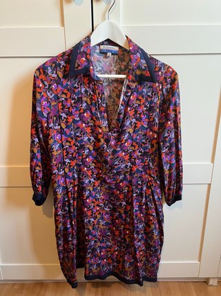 Vestido corto El Ganso estampado floral - Talla S