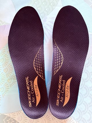 Skechers Air Arch Fit Mujer Negro Dorado