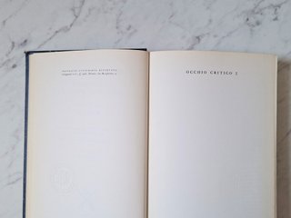 Occhio Critico 2 Guido Ballo Longanesi 1968 Arte