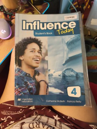INFLUENCE TODAY 4 Student's book: libro de text...