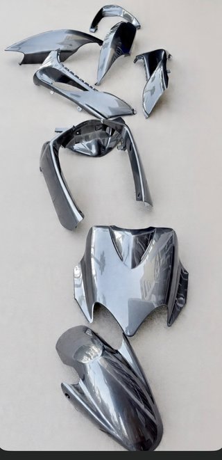 !!ULTIMO!! KIT CARENADO ABS JOG GRIS METALIZADO