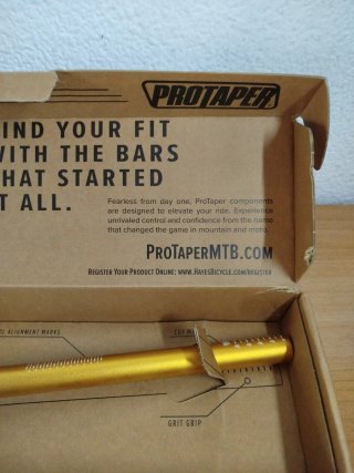 Manillar Pro Taper MTB Dorado
