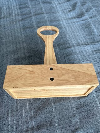 Organizador de condimentos Heinz de madera