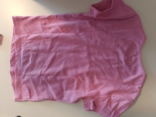 Camiseta top rosa