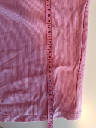 Camiseta top rosa
