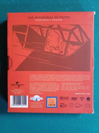 LAS AVENTURAS DE TINTÍN. EDIC. 75 ANIVERSARIO. DVD