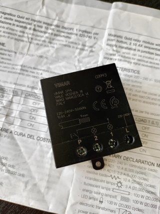 Modulo relè VIMAR Quid 10 AX
