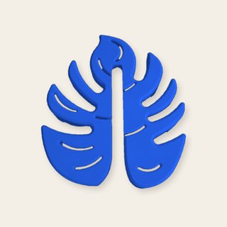 Gancio box doccia a forma di foglia multiuso
