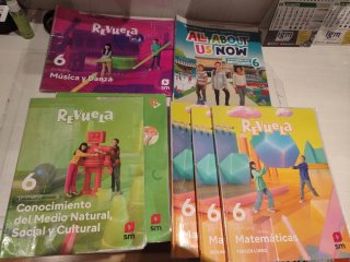 Libros de texto 6° de primaria