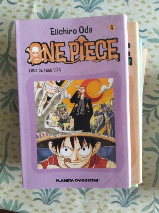 Del 1 al 8 manga One Piece