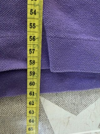 Polo Lacoste violeta talla 4 hombre