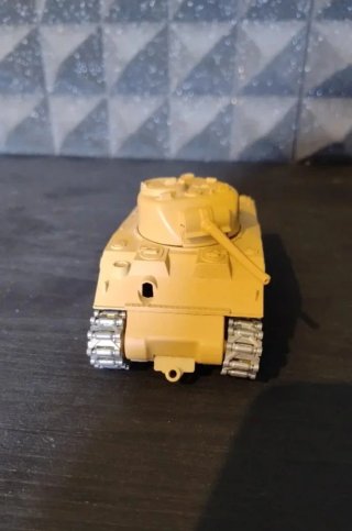 Modellino Solido Carro Armato Sherman metallo