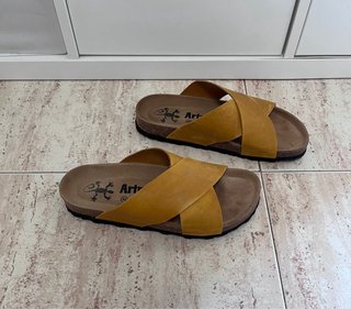 Sandalias marca Artpelle de piel Mujer Talla 38