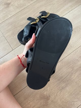 Sandalias Massimo Dutti Mujer Hebillas Doradas