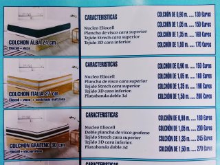 Canapé alta gama + Colchón Alba 24cm
