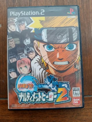 Lote de 3 Naruto para ps2 Ntsc-Jap