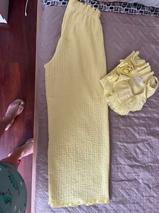 Conjunto Verano Zara Amarillo
