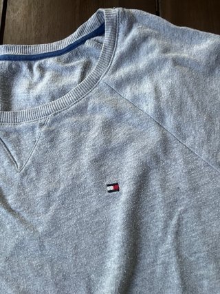 Jersey Tommy Hilfiger Gris Vintage