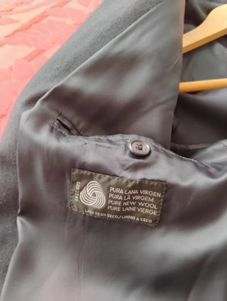 Chaqueta de caballero negra