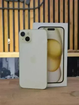 IPHONE 15 128GB AMARILLO 100% BATERIA - 0 ciclos