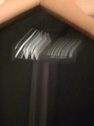 Abrigo Zara Negro con Cinturón