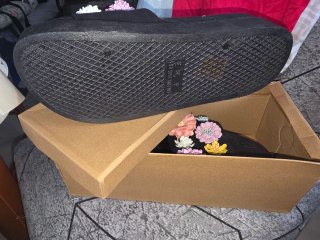 Sandalias de mujer con flores
