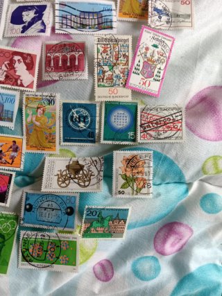 Lote Sellos Antiguos Alemania (Deutsche Bundespost