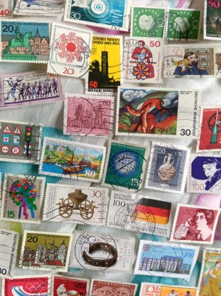 Lote Sellos Antiguos Alemania (Deutsche Bundespost