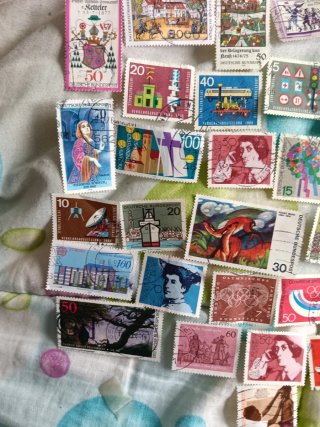 Lote Sellos Antiguos Alemania (Deutsche Bundespost