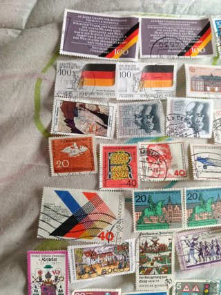 Lote Sellos Antiguos Alemania (Deutsche Bundespost