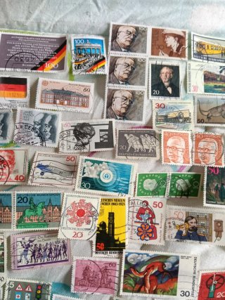 Lote Sellos Antiguos Alemania (Deutsche Bundespost