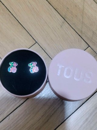 PENDIENTES TOUS OSO MULTICOLOR
