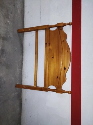 Cabecero de cama de madera 105 cm