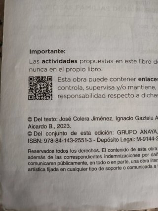 Libros de Matemáticas 4 ESO