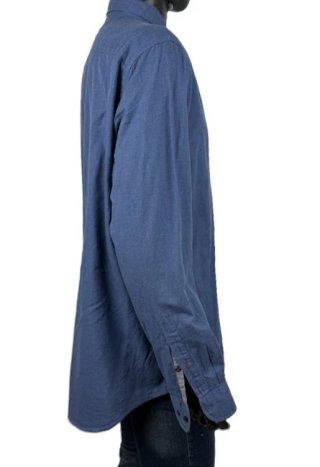 Tommy Hilfiger Camicia Pois Uomo XL New York Blu