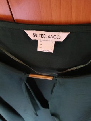 Blusa verde SuiteBlanco talla S