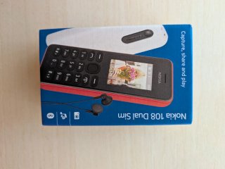 Nokia 108 Dual Sim Negro