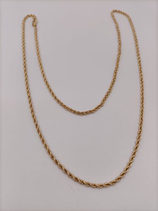 Cadena Oro 18k -Salomónica- 15,46gr- 62cm
