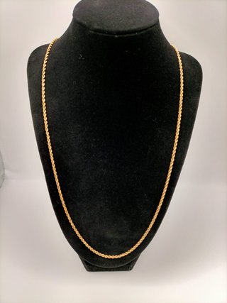 Cadena Oro 18k -Salomónica- 15,46gr- 62cm