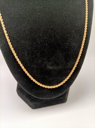 Cadena Oro 18k -Salomónica- 15,46gr- 62cm