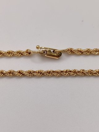 Cadena Oro 18k -Salomónica- 15,46gr- 62cm
