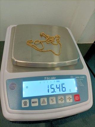 Cadena Oro 18k -Salomónica- 15,46gr- 62cm