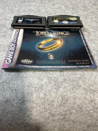 2 Videojuegos El Señor de los Anillos + Manual