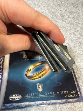 2 Videojuegos El Señor de los Anillos + Manual