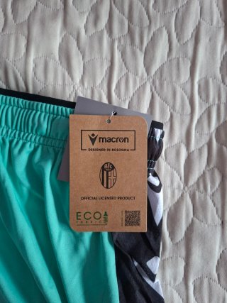 Pantalón corto Bologna FC Teal y Negro