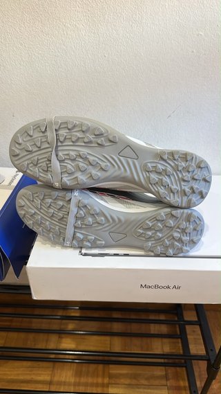 Adidas Predator TF Talla 41 Plata Rojo