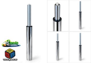 PISTON DE GAS CROMADO LARGO