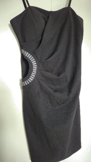 Vestido negro de fiesta